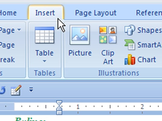 How To Navigate The Word 2007 Ribbon Dummies