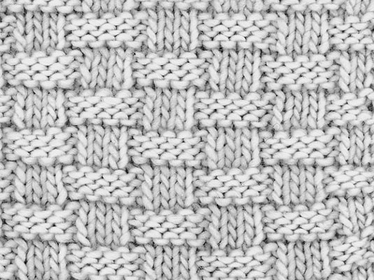 How to Knit the Basketweave Stitch