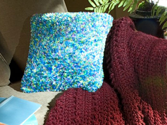 eyelash yarn crochet patterns
