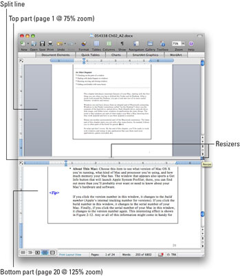 word 2008 for mac window size