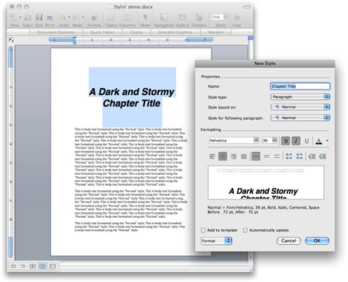 formatting poems in microsoft word for mac 2008 version 12