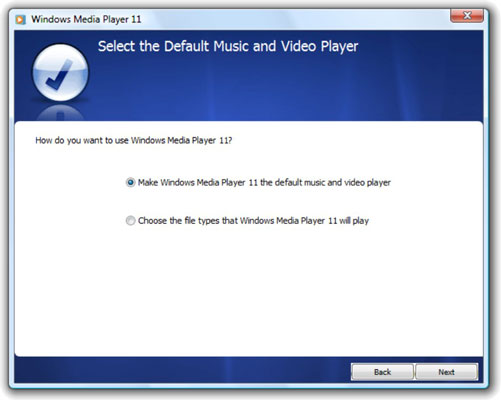 how to make windows media player my default