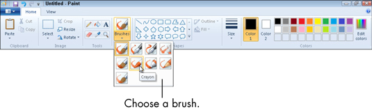 How to Draw a Picture in Paint for Windows 7 - dummies