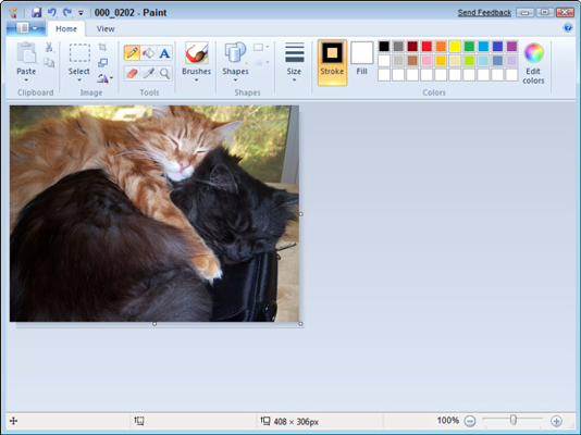 how to edit pictures on windows 7