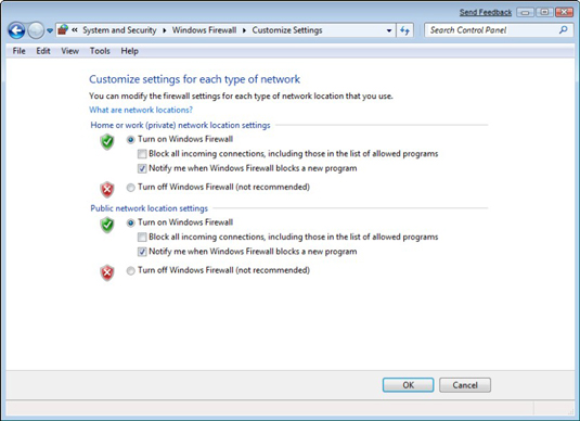 how to turn off antivirus and firewall on windows 7