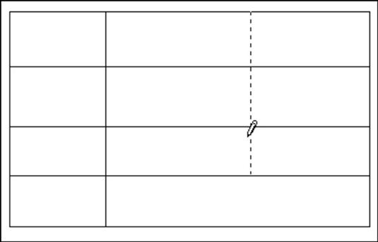 How To Draw Tables In A Word 2010 Document Dummies