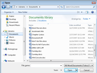 how to open word documents in tabs