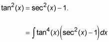 How To Integrate Problems With An Even Positive Power Of Tangent Dummies