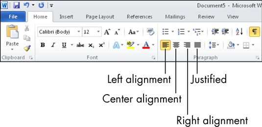 for-seniors-how-to-align-text-in-microsoft-word-dummies