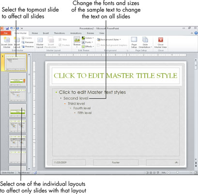 For Seniors: How to Work with PowerPoint Slide Masters - dummies