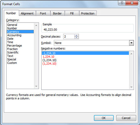 How To Display Numbers In Excel 2010 As Currency Dummies