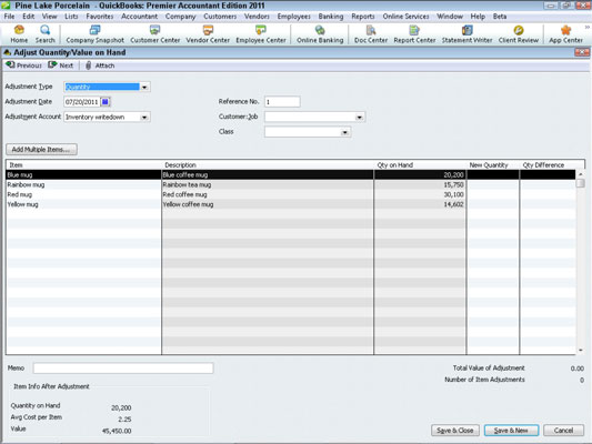 adjust inventory in quickbooks for mac