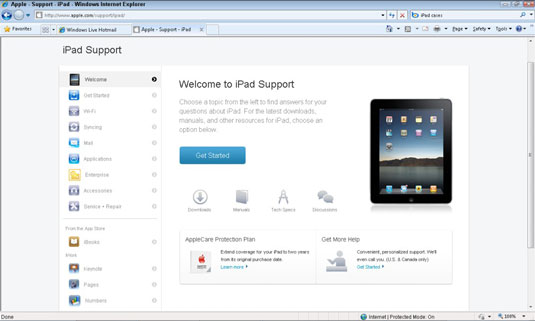 How to Get Technical Support for Your iPad - dummies