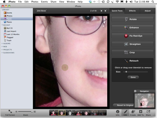 Retouch Tool In Photos For Mac