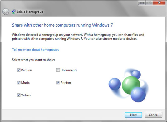 How To Join A Homegroup On A Windows 7 Home Network Dummies