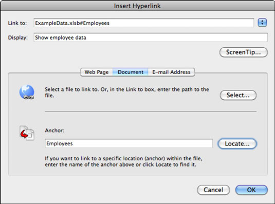 hyperlinks in powerpoint for mac 2011