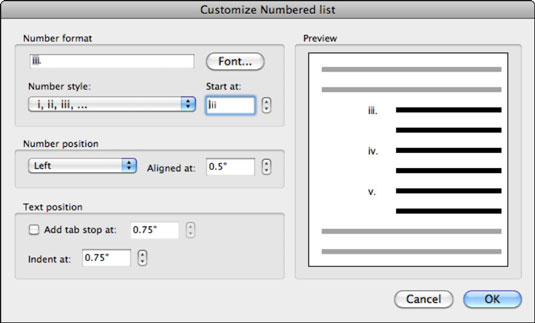 word for mac page numbers