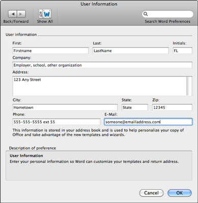 word for mac review pane 2011