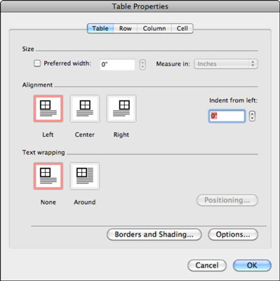 border in microsoft word 2011 for mac text box