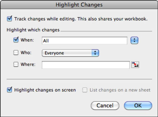 change , for . in excel in mac
