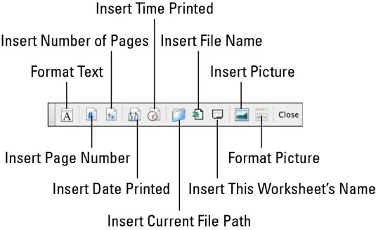 insert a picture in header excel for mac