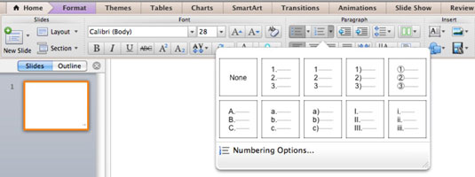 create no space between bullet points word 2011 for mac