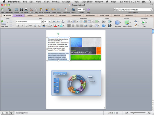 print comments in powerpoint 2011 for mac