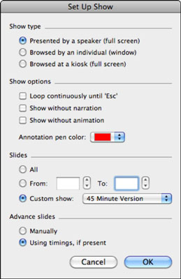 powerpoint show for mac