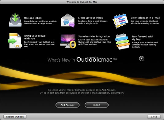is there a pst file with office 2011 for mac
