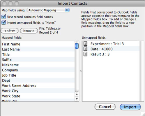import csv contacts to outlook for mac 2016
