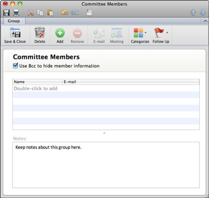 do groups for outlook on mac