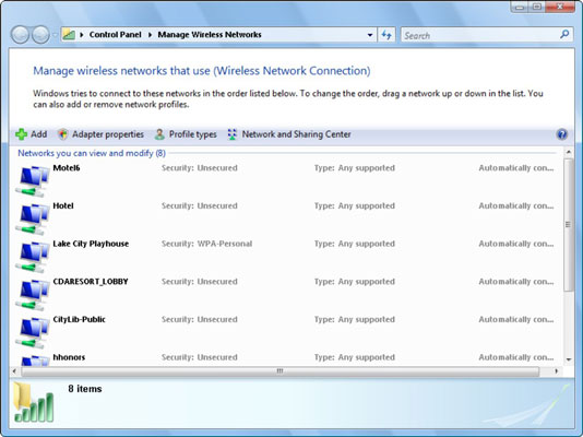 download the new version ManageWirelessNetworks 1.12