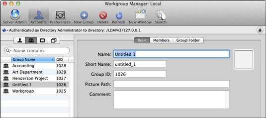 mac workgroup manager for sierra