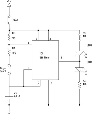 Prototype an Electronic Coin-toss Prep: Specs, Parts, and Tools - dummies