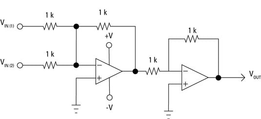 Electronics Components: How to Add Voltage to an Op Amp - dummies