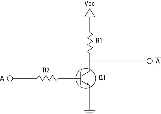 one transistor gate circuits