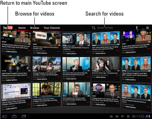 How To Make And Watch Video On Your Galaxy Tab Dummies