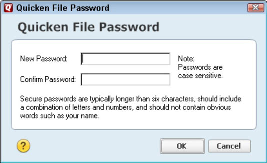 File password