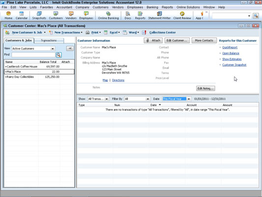 How To Set Up A Quickbooks 2012 Job - Dummies