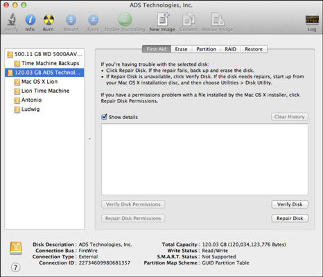 Disk Utility Program For Mac