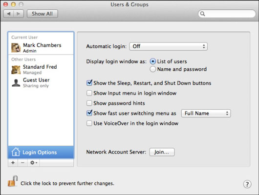 mac login screen for windows 10