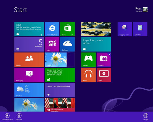 How to Customize the Windows 8 Start Screen - dummies