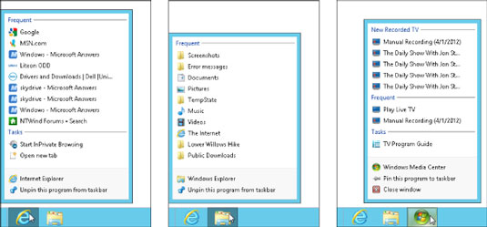 windows 8 program list