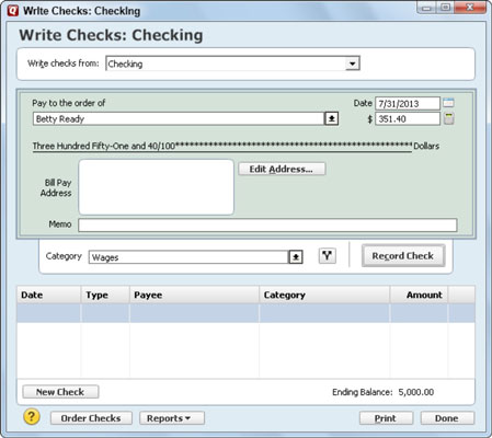 351 security number social Payroll to  Quicken or with How Do dummies 2013 2014