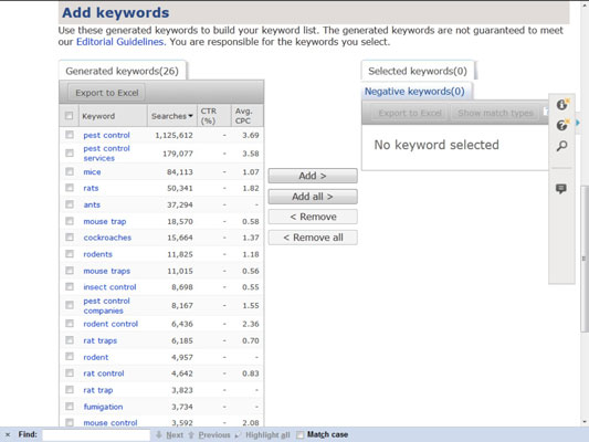 How To Use The Bing Keyword Tool Dummies 8775