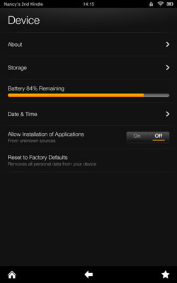 how to factory reset fire hd 8