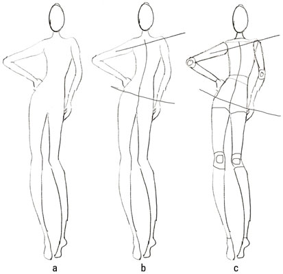 Walking Poses Croquis Pack By Art by Lin | TheHungryJPEG