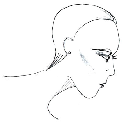 how to draw hairstyles for fashion illustration