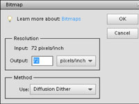 photoshop convert bitmap to vector