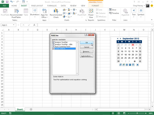 install data analysis excel 2013